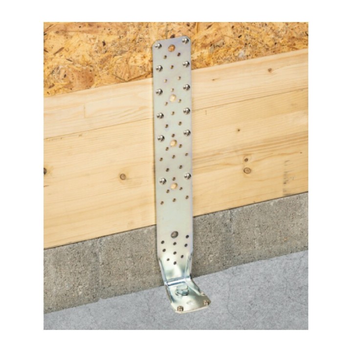 PIASTRA 764/CR ANGOLARE RINFORZATA 65X88X450 MM