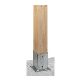 SUPPORTO PILASTRO A PAVIMENTO 799ZF 80X 80 MM