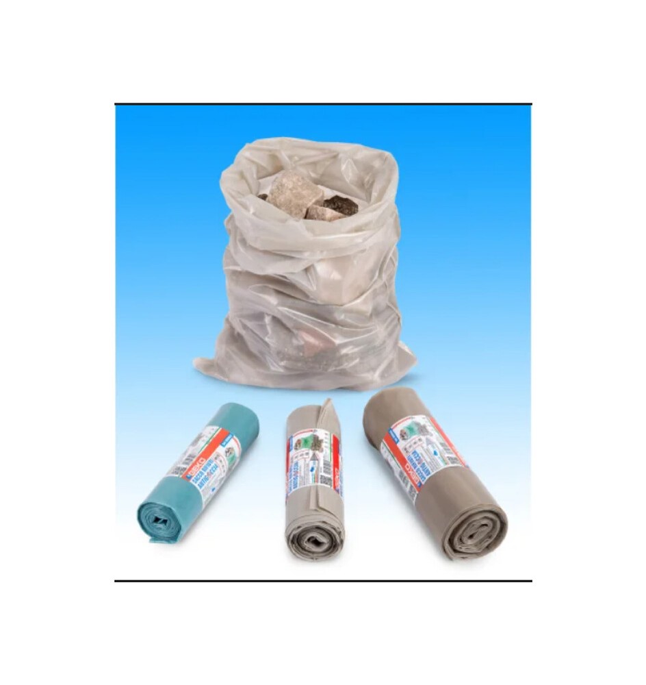 SACCHI P/CALCINACCI 40X70CM 10 PZ AMBRA GEKO