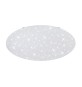 PLAFONIERA LED CIELO STELL 80W C/TELEC CCT 80 CM