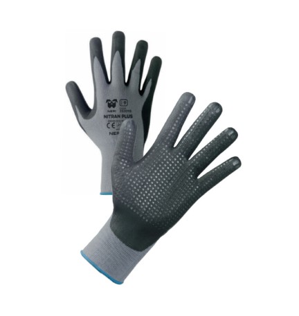 GUANTI NYLON/NITRILE NITRAN PLUS TG. 9