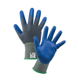 GUANTI NYLON/NITRILE GINGER P/ALIMENTI TG. 9