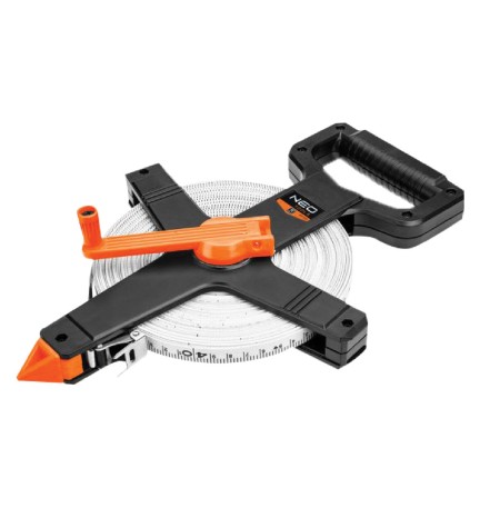 ROTELLA METRICA CON IMPUGNATURA mt 50 nastro fibra