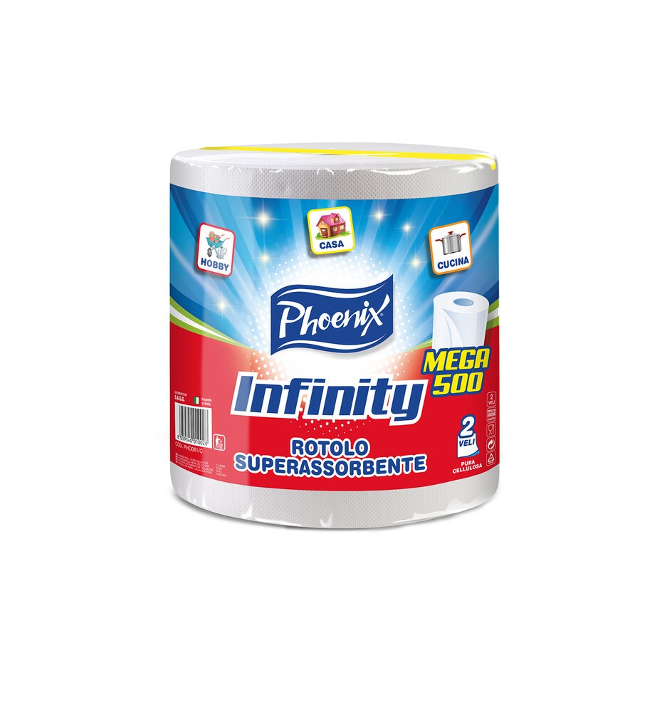 BOBINA CARTA PURA CELLUL INFINITY 600 G