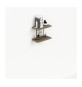 LAUNDRY COPPIA MENSOLE 45X23 CM ARGILLA