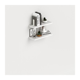 LAUNDRY COPPIA MENSOLE 60X23 CM BIANCO FRASS