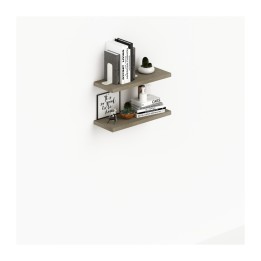 LAUNDRY COPPIA MENSOLE 60X23 CM ARGILLA