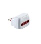 ROSI 78025 ADATTATORE SEMPLICE 10A PRESA BIP C/LIMIT