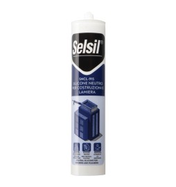SILICONE NEUTRO PER LATTONERIA 'SNCL 915' bianco ml 310 - (ral 9010)