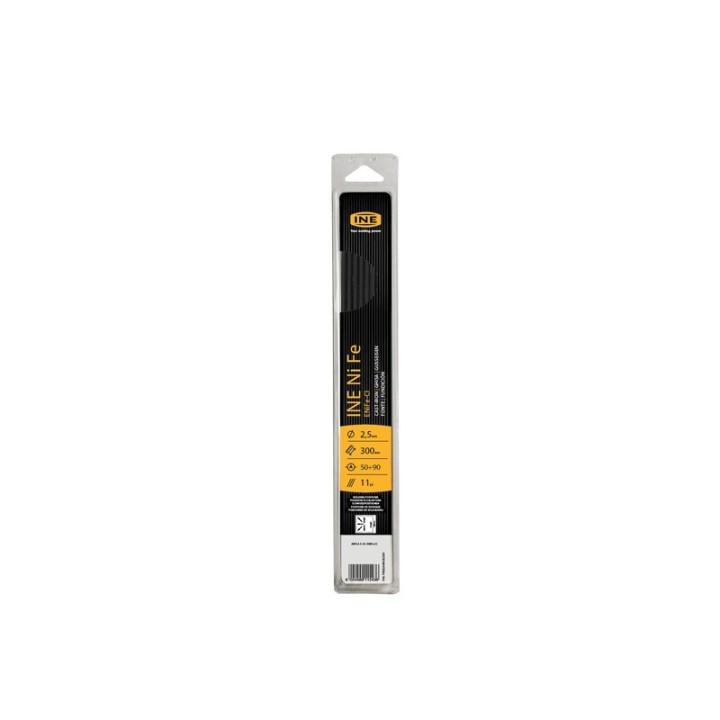 INE ELETTRODI NI-FE GHISA D 2,5X300 MM BL DA 11 PZ