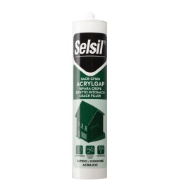 SILICONE ACRILICO EFFETTO RUVIDO 'SACR-CF500' bianco ml 310 (ral 9010)