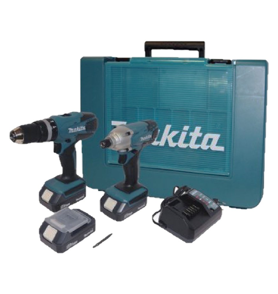 KIT TRAPANI AVVITATORI A BATTERIA 'DK18922A01' kit assemblato 2 pezzi
