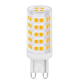 LAMPADA A LED IN CERAMICA 'G9' L.CALDA 3000K 4,5 W 500 lumen (40W)