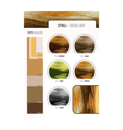 TAPPETO CUCINA STRILI 57X280 CM ASSORTITO