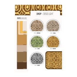 TAPPETO CUCINA DROP 25X 60 CM ASSORTITO