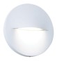 SEGNA PASSO TONDO 'OPEN' colore bianco - 3 watt