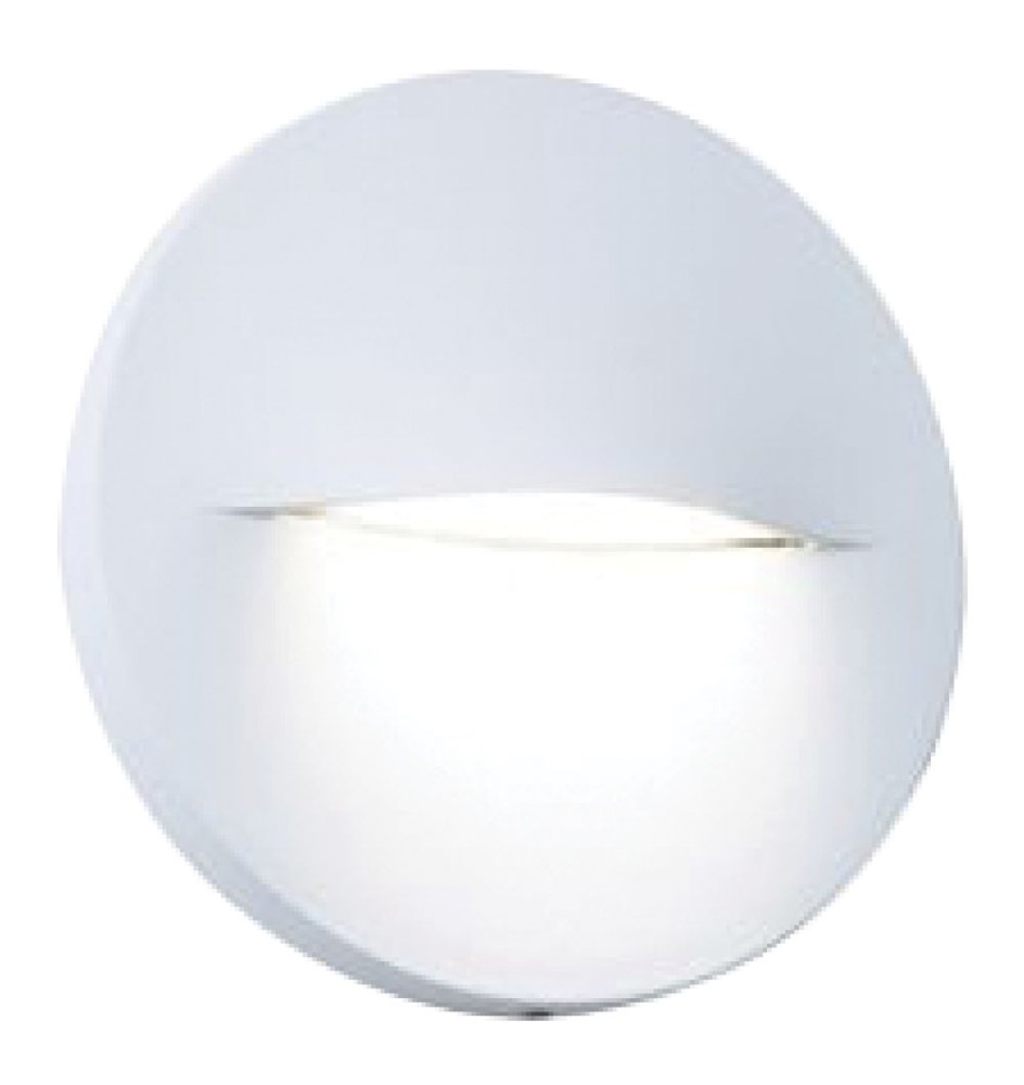 SEGNA PASSO TONDO 'OPEN' colore grafite - 3 watt