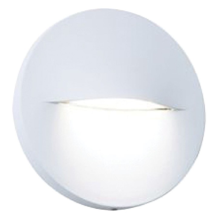 SEGNA PASSO TONDO 'OPEN' colore grafite - 3 watt