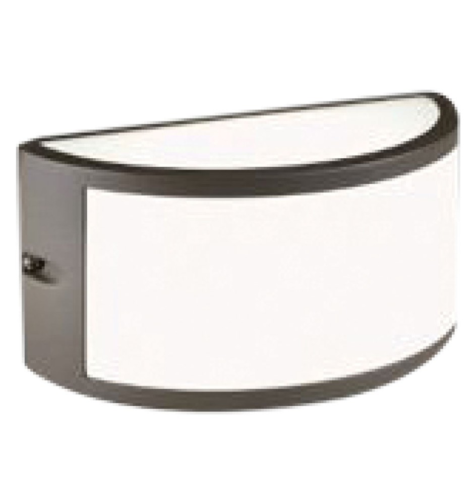 APPLIQUE 'BIA' 60 W - cm 22 x 12,1 x 10,8 grafite