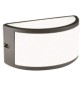 APPLIQUE 'BIA' 60 W - cm 22 x 12,1 x 10,8 grafite