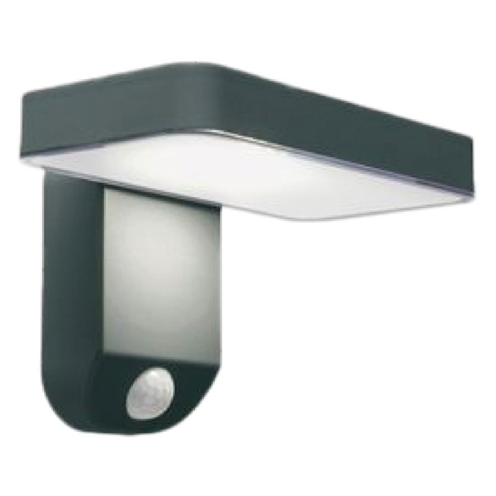APPLIQUE SOLARE LED 'SOLARE' 4,5 W - cm 18 x 13 x 12 grafite