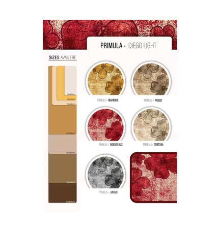 TAPPETO CUCINA PRIMULA 57X240 CM ASSORTITO