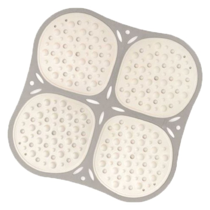TAPPETO ANTISCIVOLO MASSAGGIANTE 'RELAX' cm 53 x 53