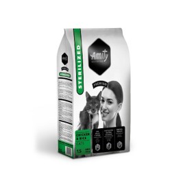 CIBO GATTO AMITY 1,5 KG STERILIZED CHICKEN RICE