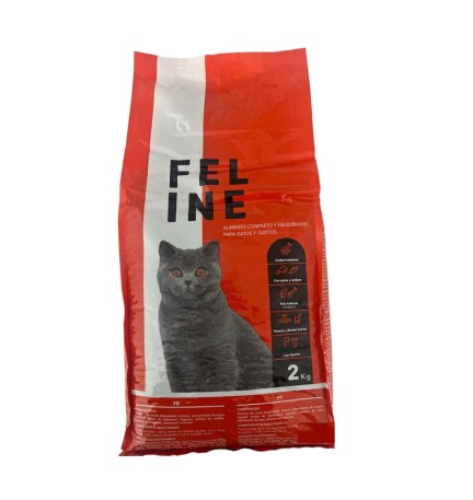 CIBO GATTO FELINE 2 KG