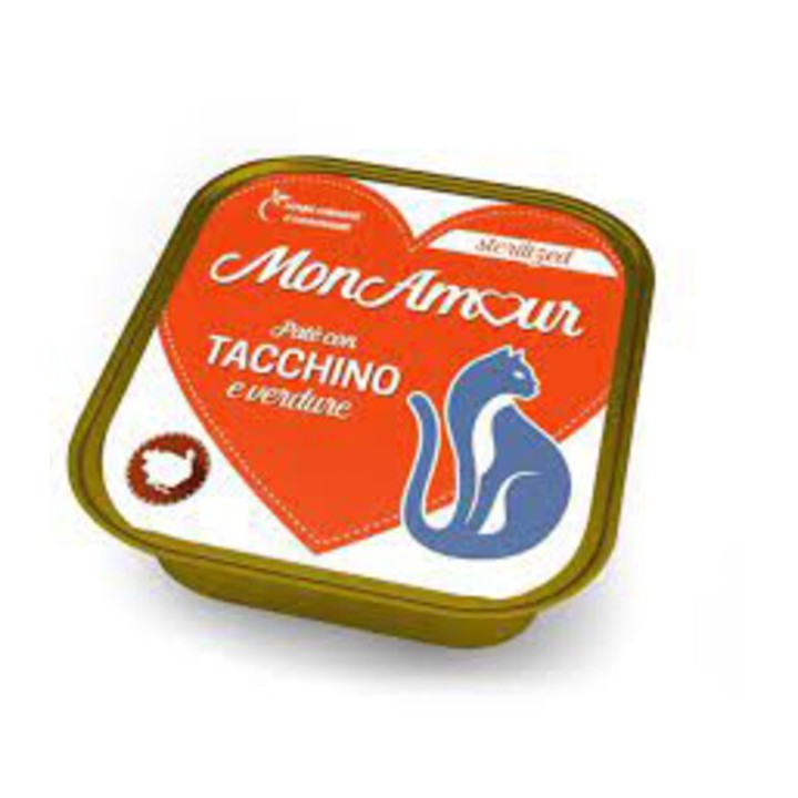 CIBO GATTO MONAMOUR 100 G STERILIZED TACCH VERD