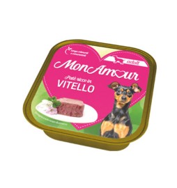 CIBO CANE MONAMOUR 150 G VITELLO