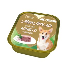 CIBO CANE MONAMOUR 300 G AGNELLO E CONIGLIO