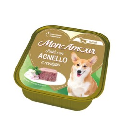 CIBO CANE MONAMOUR 300 G AGNELLO E CONIGLIO