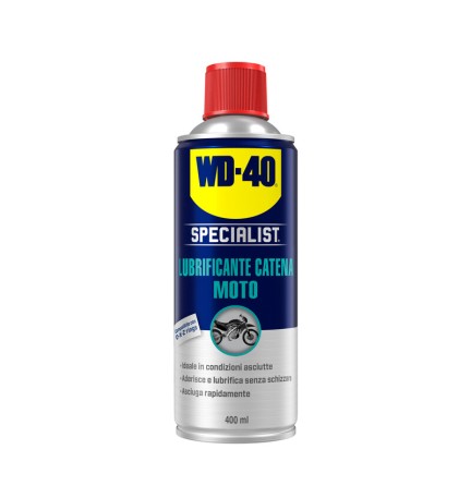 WD-40 SPECIALIST MOTO LUBRIFICANTE CATENA 400 ML