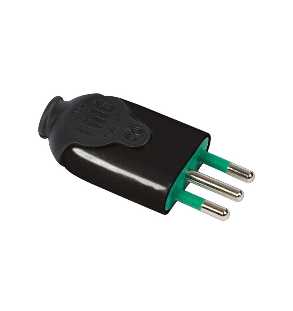 FME 80.011 SPINA 10A 2P+T NERO