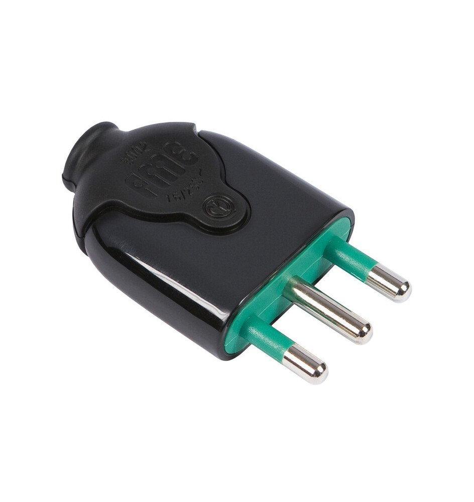 FME 80.021 SPINA 16A 2P+T NERO