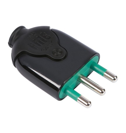 FME 80.021 SPINA 16A 2P+T NERO