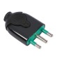 FME 80.021 SPINA 16A 2P+T NERO