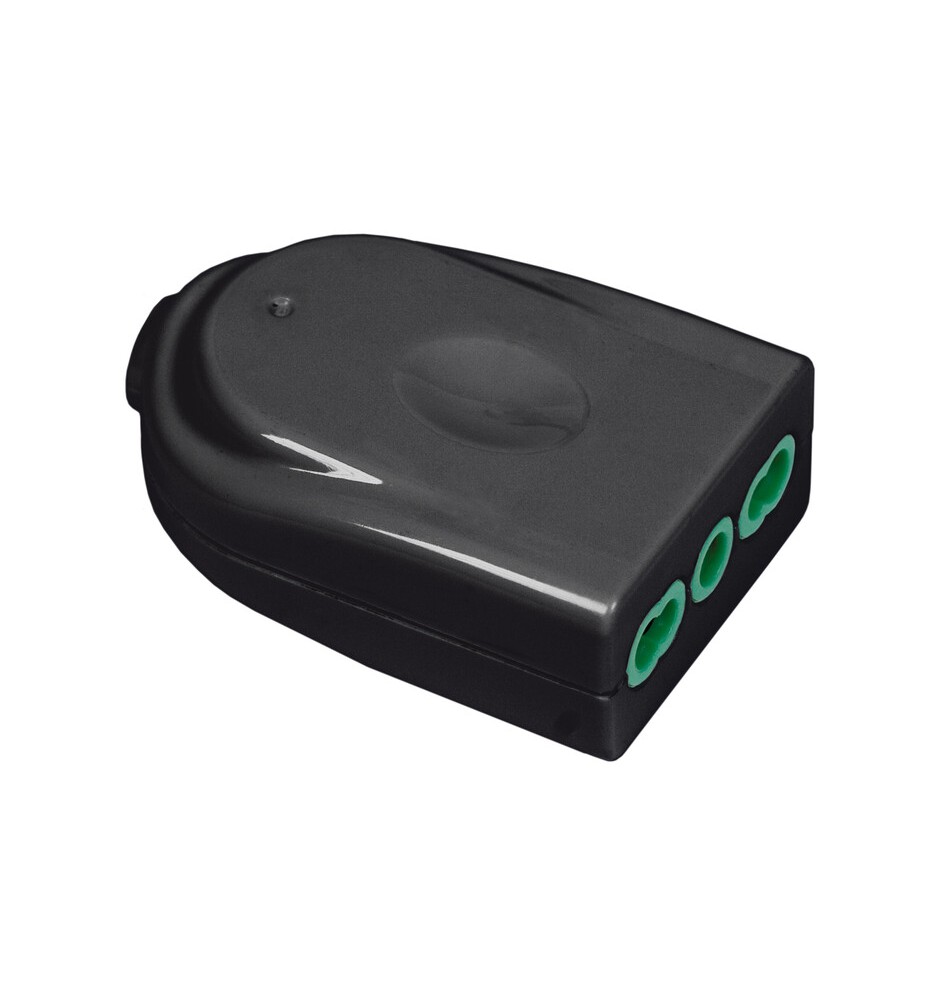 FME 82.571 PRESA BIPASSO 16A 2P+T GARANTI NERO