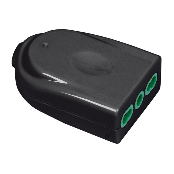 FME 82.571 PRESA BIPASSO 16A 2P+T GARANTI NERO