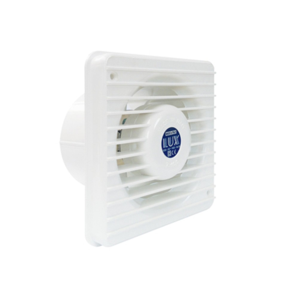 ASPIRATORE ELETTRICO LUX100 A MURO 15W D 100 MM