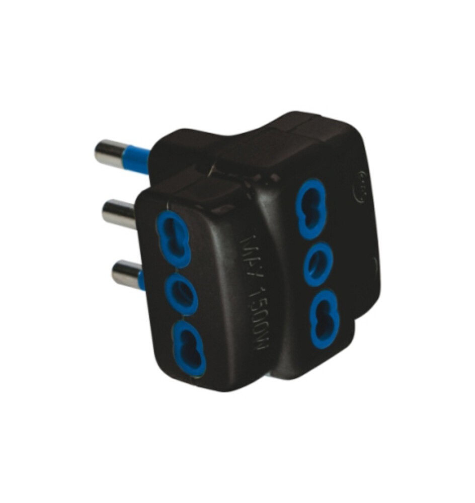 FME 82.631 ADATTATORE TRIPLO 16A 2P+T GARANTI NER