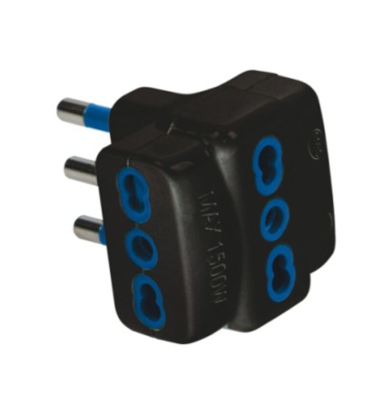 FME 82.631 ADATTATORE TRIPLO 16A 2P+T GARANTI NER
