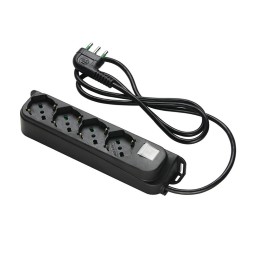 FME 47.421 MULTIPRESA 4P BIP/SC+INT NERO