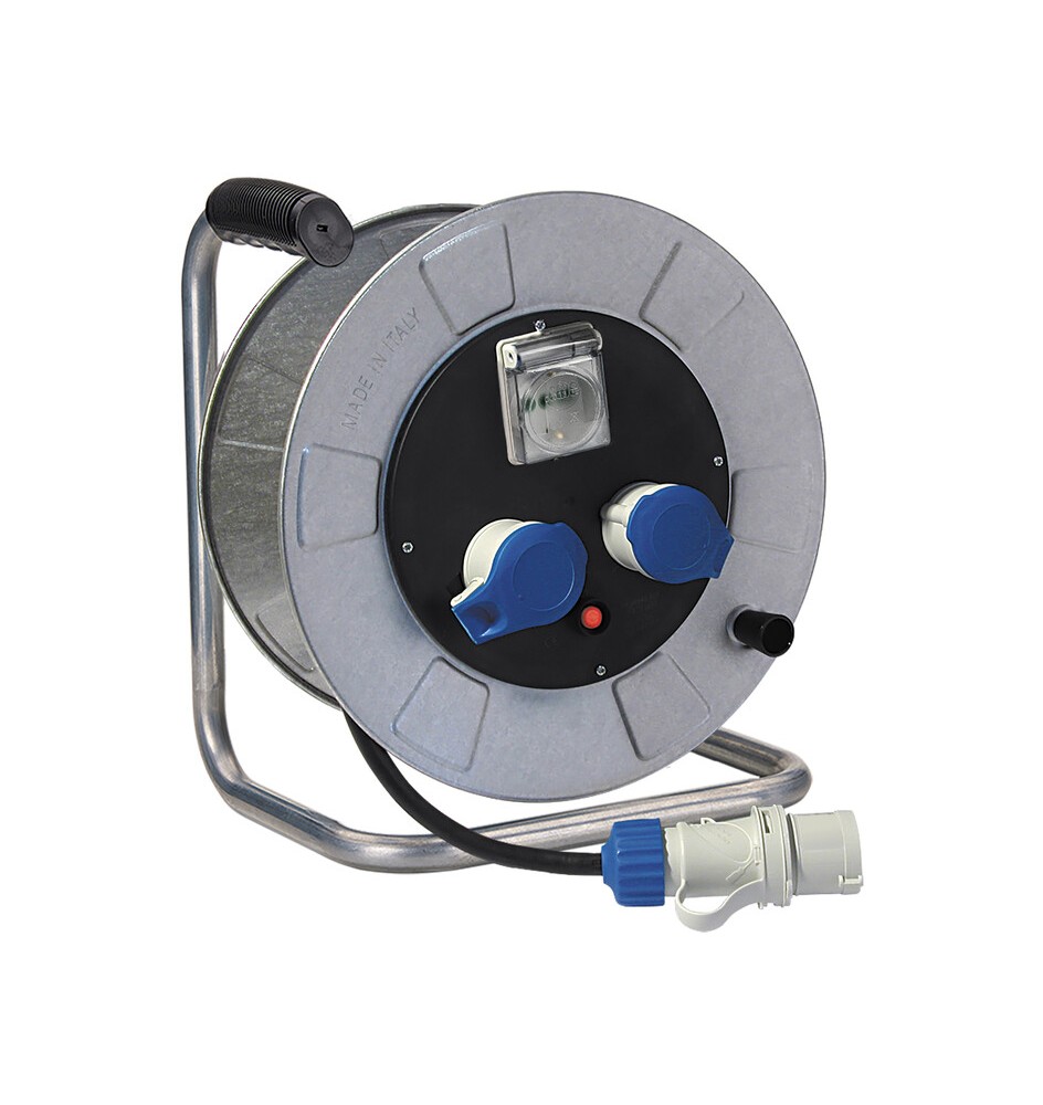 FME 14.370 AVVOLGICAVO 2P 30 M CE220V+1 BIP/SCHU