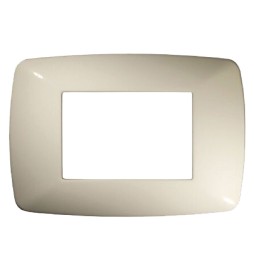 PLACCA COLORE BIANCO 'BRIO' 3 posti - 3203/WH