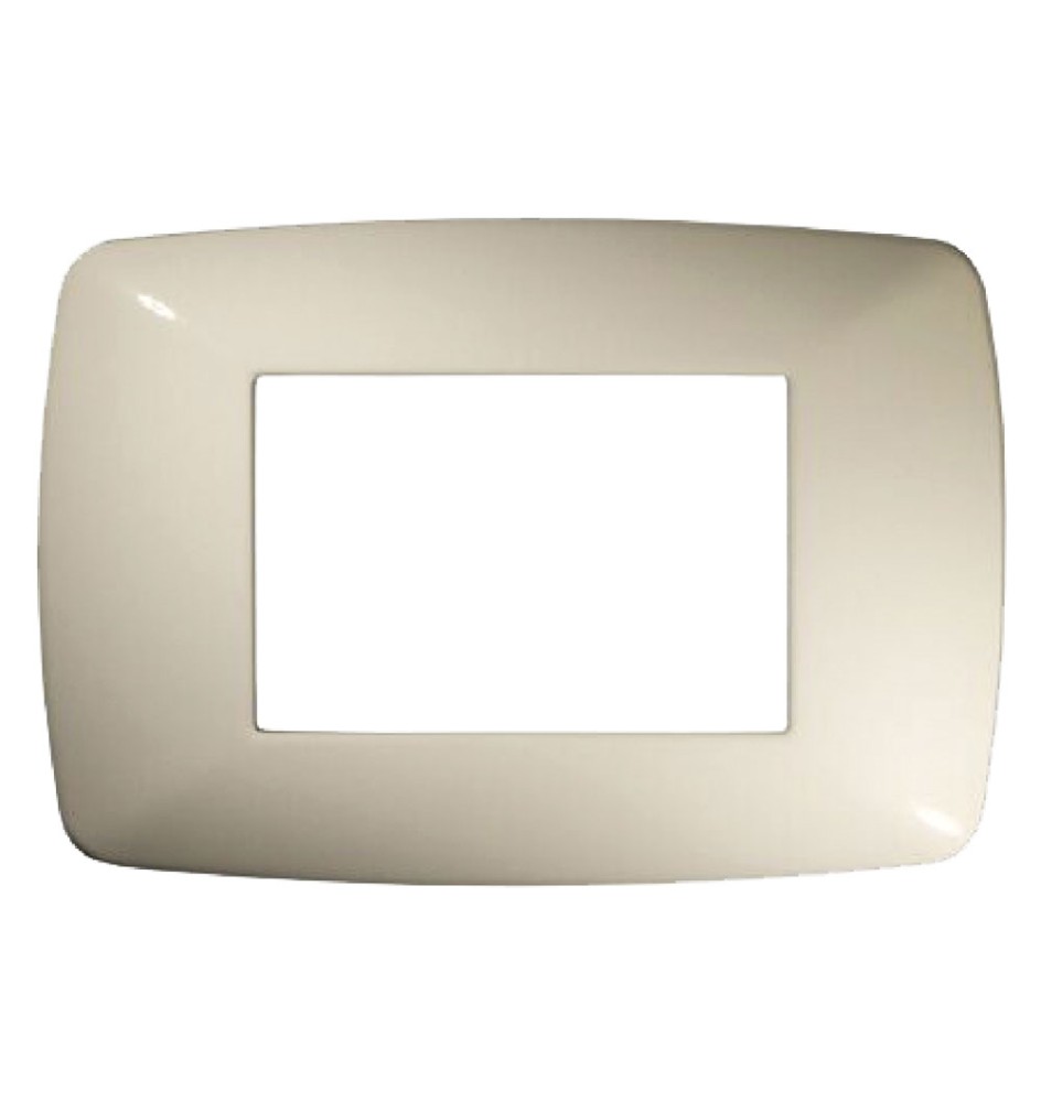 PLACCA COLORE BIANCO 'BRIO' 3 posti - 3203/WH
