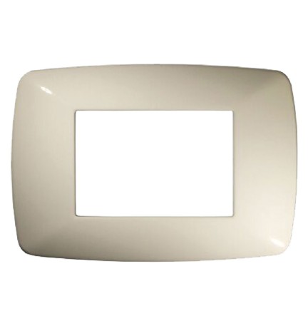 PLACCA COLORE BIANCO 'BRIO' 3 posti - 3203/WH