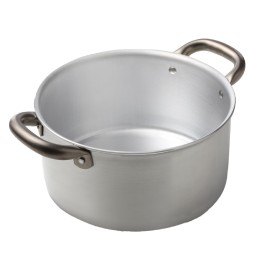 CASSERUOLA ALLUMINIO CON DUE MANICI 'PROFESSIONE CUOCO' Ø cm. 16