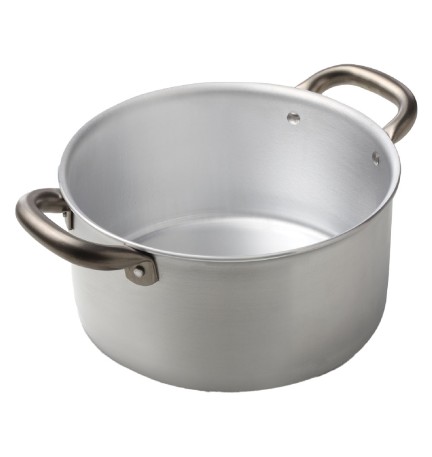 CASSERUOLA ALLUMINIO CON DUE MANICI 'PROFESSIONE CUOCO' Ø cm. 16